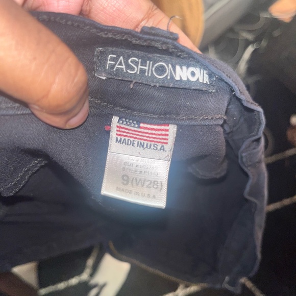 Women’s Fashion nova flare pants size 9 - Picture 4 of 4